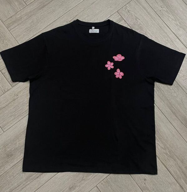 Blossom Tee - Black - Image 2