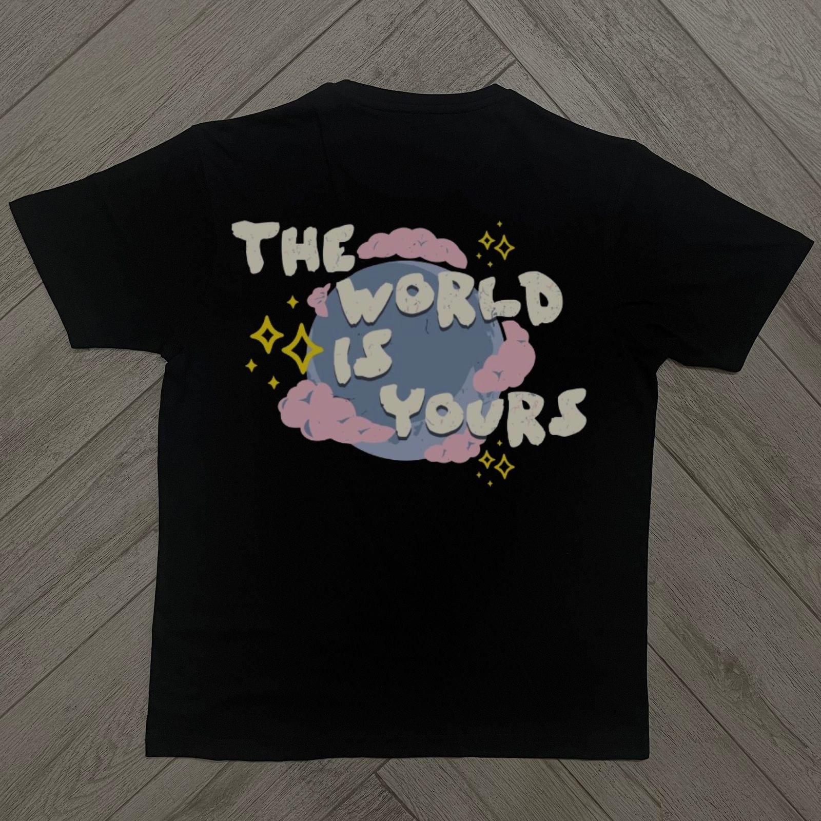 The World Is Yours Motivational Tee